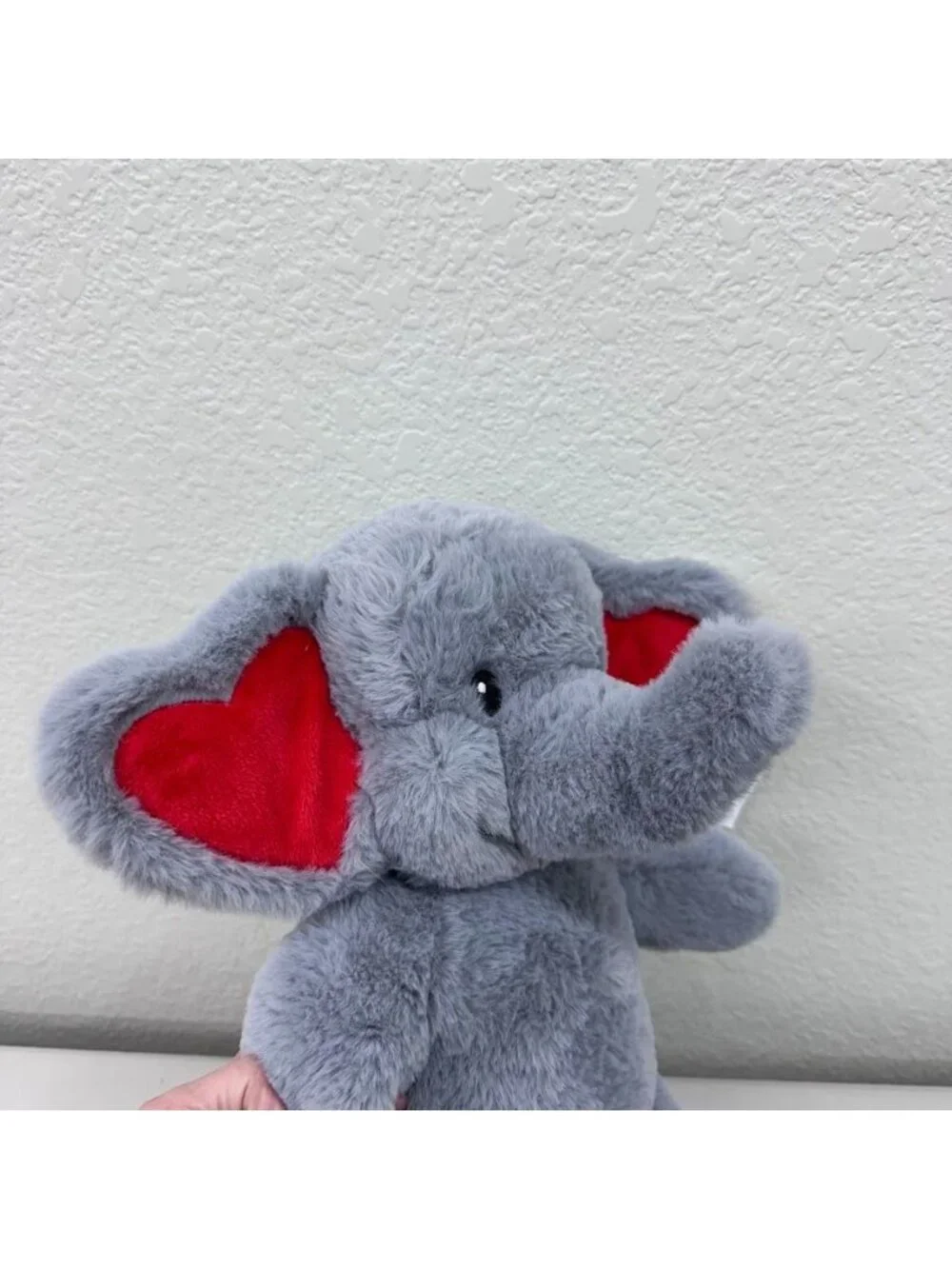 Build A Bear BAB Love You Tons Elephant Heart Ears Stuffed Animal Plush Toy NEW